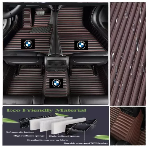 Fit for BMW All Models Car Floor Mats Cargo Liner Waterproof Custom Auto Carpets - Picture 27 of 38