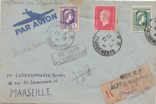 Cambodge - Enveloppe recommandée Cambodge, 1969