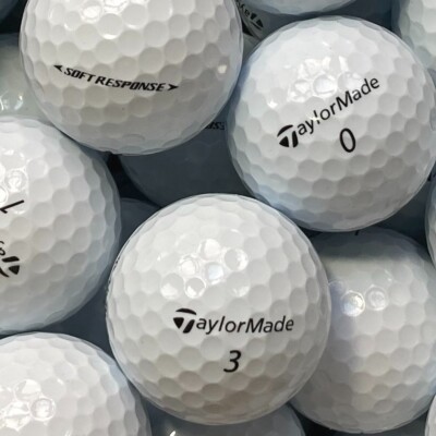 100 Golfbälle Taylor Made Soft Response AA/AAA Qualität Lakeballs Bälle