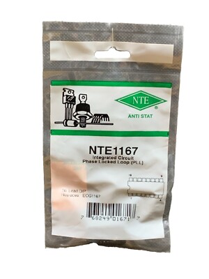 NTE1167 IC Phase Locked Loop (PLL) DIP16 Replaces ECG1167