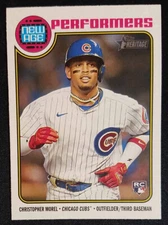 2023 Topps Heritage #NA-6 Christopher Morel New Age Performers Rookie NM-MINT++