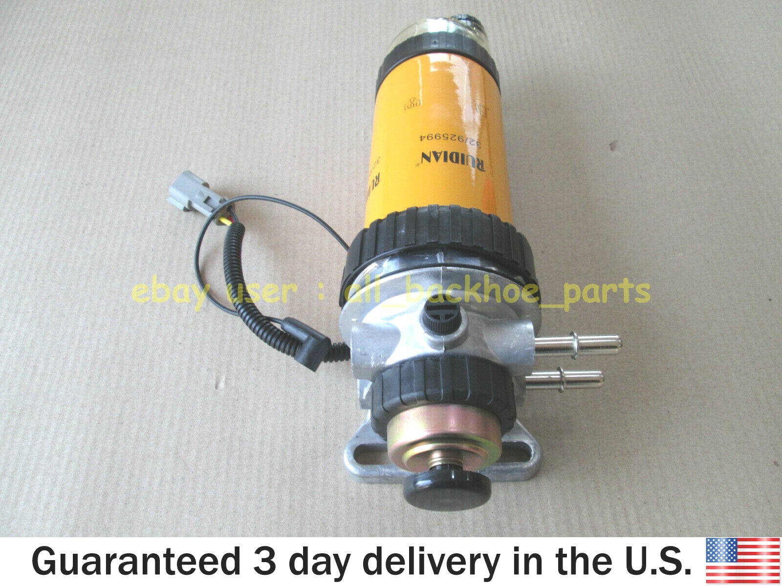 JCB BACKHOE FUEL FILTER ASSEMBLY 30 MICRON (PART NO. 320/07280 320/07068) eBay