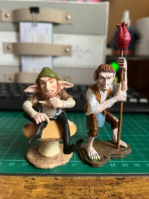 Folklore Miniaturen - handbemalter Kobold & korrupter Halfling 80mm