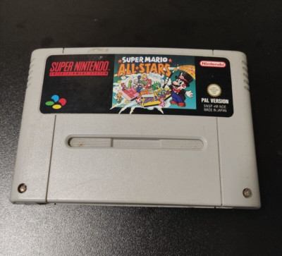 Super Mario All Stars Super Nintendo SNES