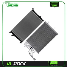 Fits 2006-2009 2010 Mazda 5 Replacement Radiator & Condenser Cooling Assembly
