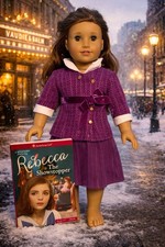 American Girl Doll Rebeca Rubin With Meet Outfit And Book