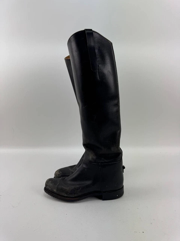 Botas de equitación inglesas ecuestres de cuero negras altas Dehners para mujer 6,5 18131 Foto 2 de 4