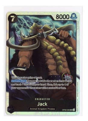 Jack OP08-084 SR One Piece Two Legends Card | eBay