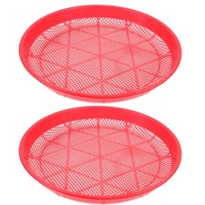  2 pezzi setaccio per cereali paletta in plastica per grani paletta in rete
