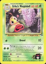 Erika's Weepinbell (48) Unlimited Uncommon Gym Heroes 048/132 MP on eBay