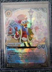 Disney Lorcana Scrooge McDuck Reformed Ebenezer Enchanted 235/204