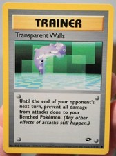 NM Transparent Walls Gym Challenge 125/132 Vintage Pokemon Card TCG WOTC UK