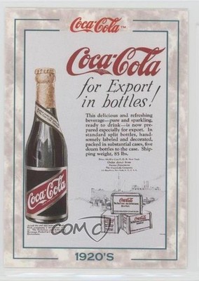 1994 Collect-A-Card The Coca-Cola Collection Series 2 1920's #128 0s5