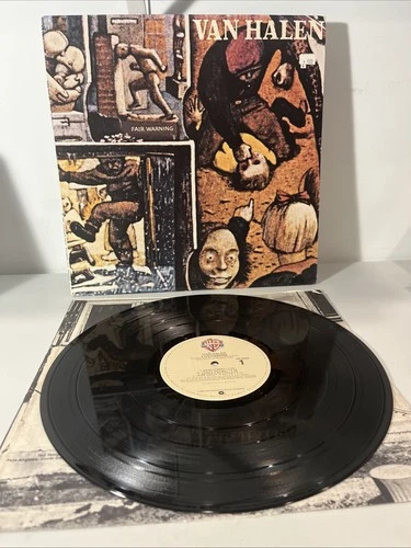 1981 Van Halen Fair Warning Original LP Warner Brothers HS3540 Vinyl Record