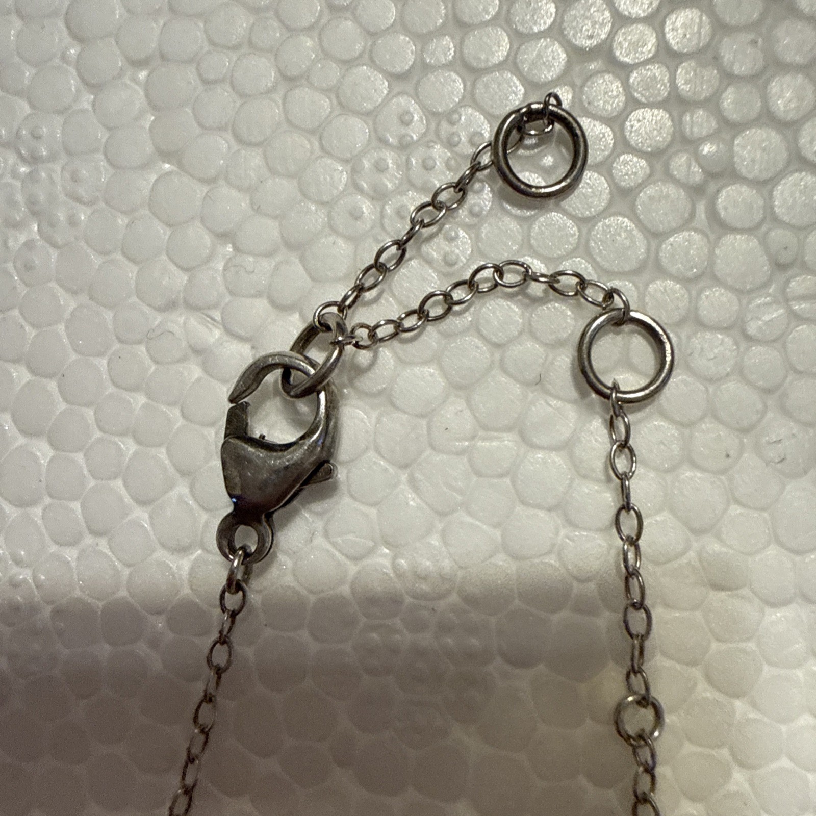 Sterling Silver Flower Neckless - image 3