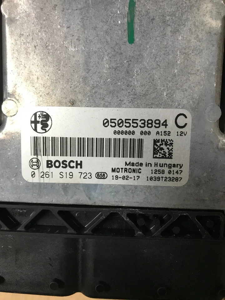 ALFA GIULIA 2.9 PETROL ECU SINGLE PCM MODULE 050553894 2016 2017 - 2019 D267 - Image 2 of 4
