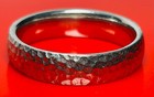 Platinum Designer DIANA Wedding Band 5.5mm Ring 13.412 Grams Size 11 Hallmarked — photo 3