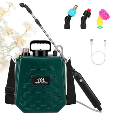 #ad 2.6 Gallon Battery Powered Garden Sprayer Electric Sprayer Weed Yard Lawn Sp... $36.63