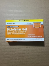 Diclofenac Gel 1% Arthritis Pain Relief 100g Tube X 2 pack  Date Of Feb 2026 