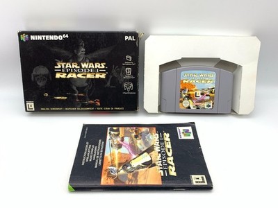 Star Wars: Episode I - Racer (Nintendo 64) N64 Spiel inkl. Anleitung & OVP