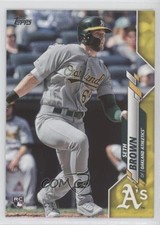 2020 Topps Walgreens Yellow Seth Brown #123 Rookie RC 8d2