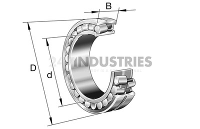 23230-E1A-XL-K-M FAG 150 x 270 x 96 mm SPHERICAL ROLLER