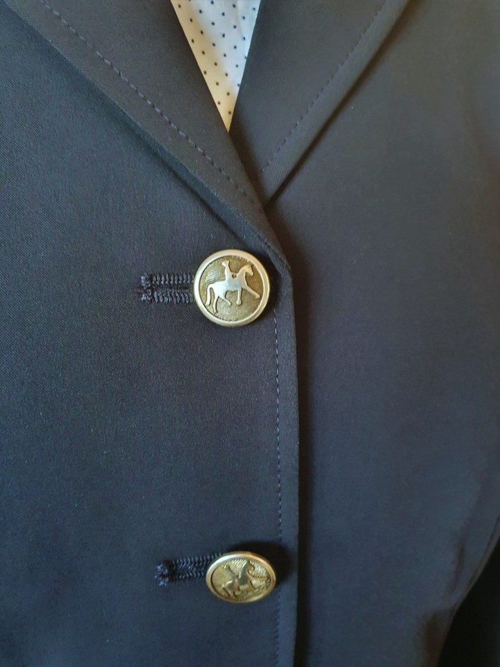 My costard company : Veste de costume bleu marine à rayures Epsom