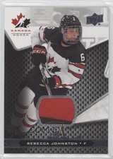 2018 Upper Deck Team Canada Juniors Jerseys Rebecca Johnston #66 7sl