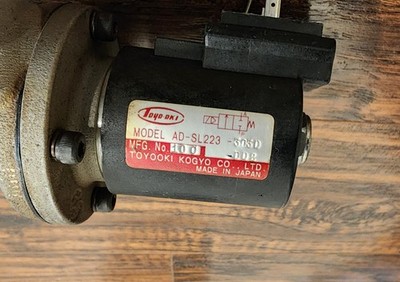 Toyo Oki AD-SL223 Solenoid Valve