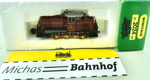 Minitrix 2024 V 261 Diesellok defekt macht Kurzschluss N 1:160 OVP SR å - Bild 1 von 7