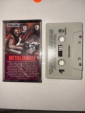 Vintage Pre-Owned METALMANIA Compilation CASSETTE Tape Aerosmith Judas Priest