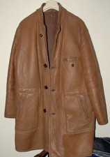 ELEGANT LUXUS Lammfell Lammfelljacke Shearling Leder Pelz Schaffell Jacke 52/L