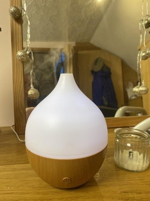 Diffusor für ätherische Öle, 100 ml kleine Aromatherapie Ultraschall kühler Nebel feucht...