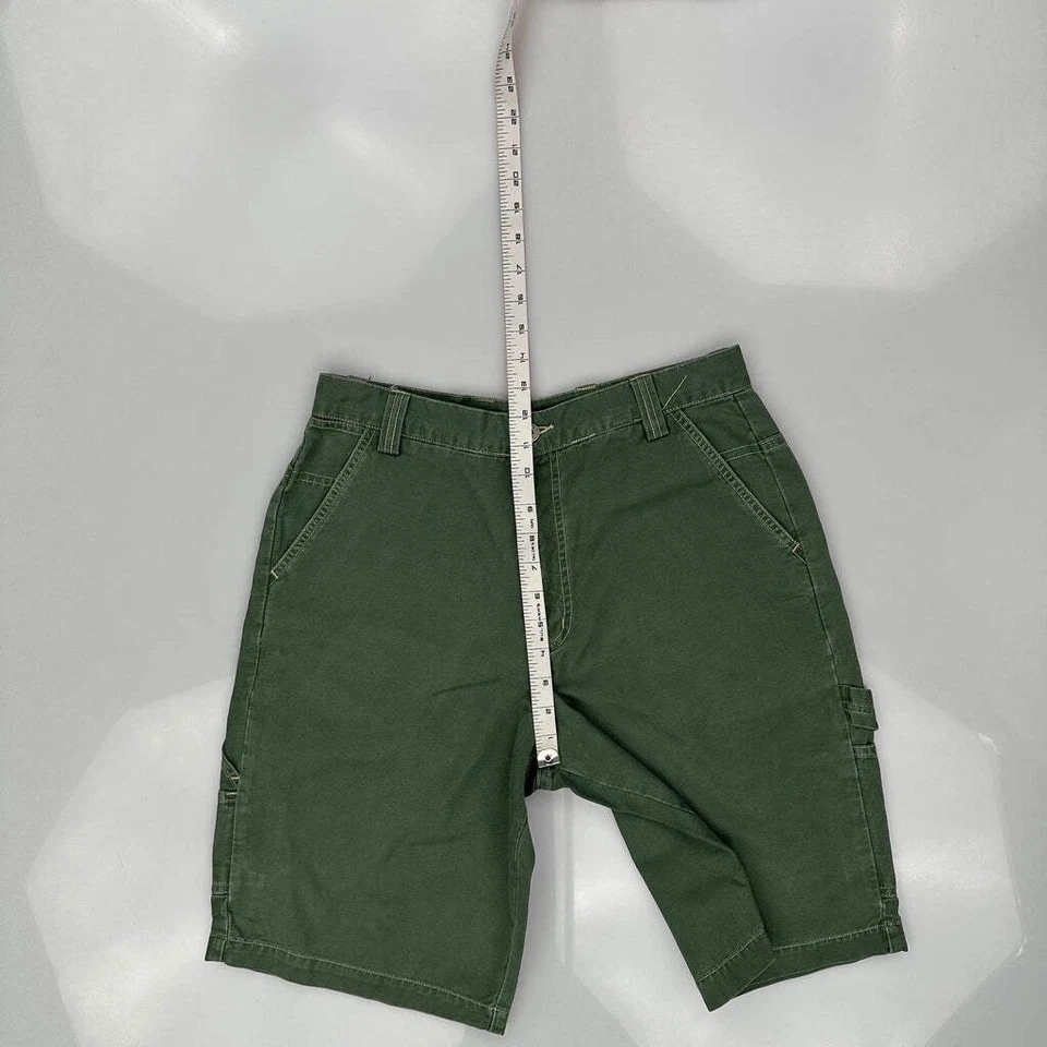 Guess Carpenter Shorts - 30W 9L Green Cotton - Image 4 of 4