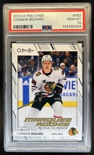 2023 O-Pee-Chee Connor Bedard Rookie RC #582 Blackhawks PSA 10 GEM MINT