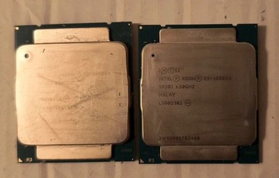 LOT of TWO - Intel Xeon E5-1650V3 3.50GHz 6-Core Processor SR20J