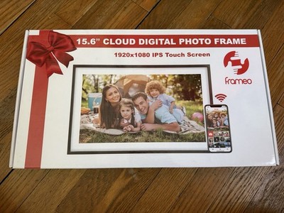 Frameo 15.6'' Digital Display Picture Frame 64GB White
