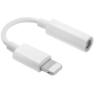 Audio Adapter 3.5mm Dongle   White for iPhone 14 13 12 11 XS XR X 8 7