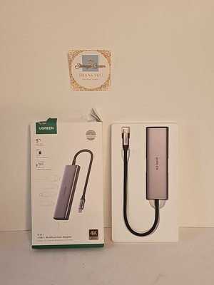 Ugreen 6-in-1 Type C to HDMI +USB 3.0*3 + SD/TF Converter