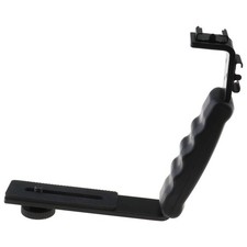 ECSiNG Camera Flash L-Bracket 1/4" Tripod Adapter Quick Release Plate Stand...