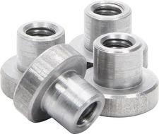ALLSTAR PERFORMANCE Weld On Nuts 1/4-20 4pk ALL18546