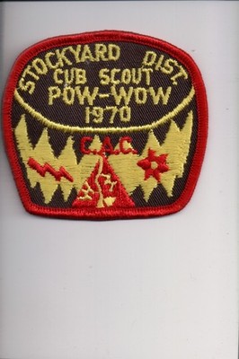 1970 Stockyard District Cub Scout Pow-Wow patch