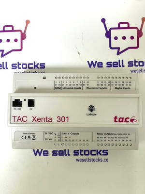 SCHNEIDER ELECTRIC TAC XENTA301 Controller 007300132 V3.80