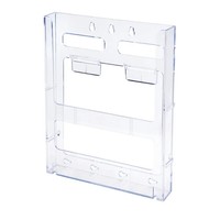 Deflecto 772001 Prospekthalter Transparent DIN A4 Hoch 1 St. (B X H X T) 228 X