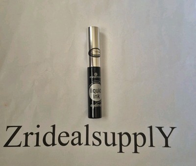 Essence Liquid Ink Eyeliner Brush Applicator Black 0.1 Fl.Oz Brand New
