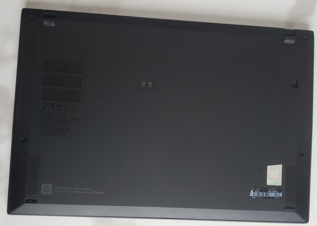 Lenovo ThinkPad X1 Carbon Gen 8, i5-10310U, 8GB RAM, 14