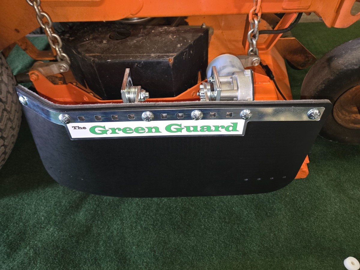 The Green Guard [HD2]' - Rubber Guard, Toro adpt plate, magnet mnt