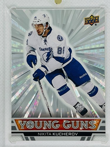 Nikita Kucherov #OR-8 2024 Upper Deck Outburst Retro Young Gun card
