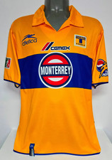 ATLETICA TIGRES UANL MEXICO GAITAN 2002 HOME M ORIGINAL SOCCER JERSEY SHIRT