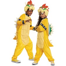 Disguise Bowser Hooded Jumpsuit Costume Child 146399